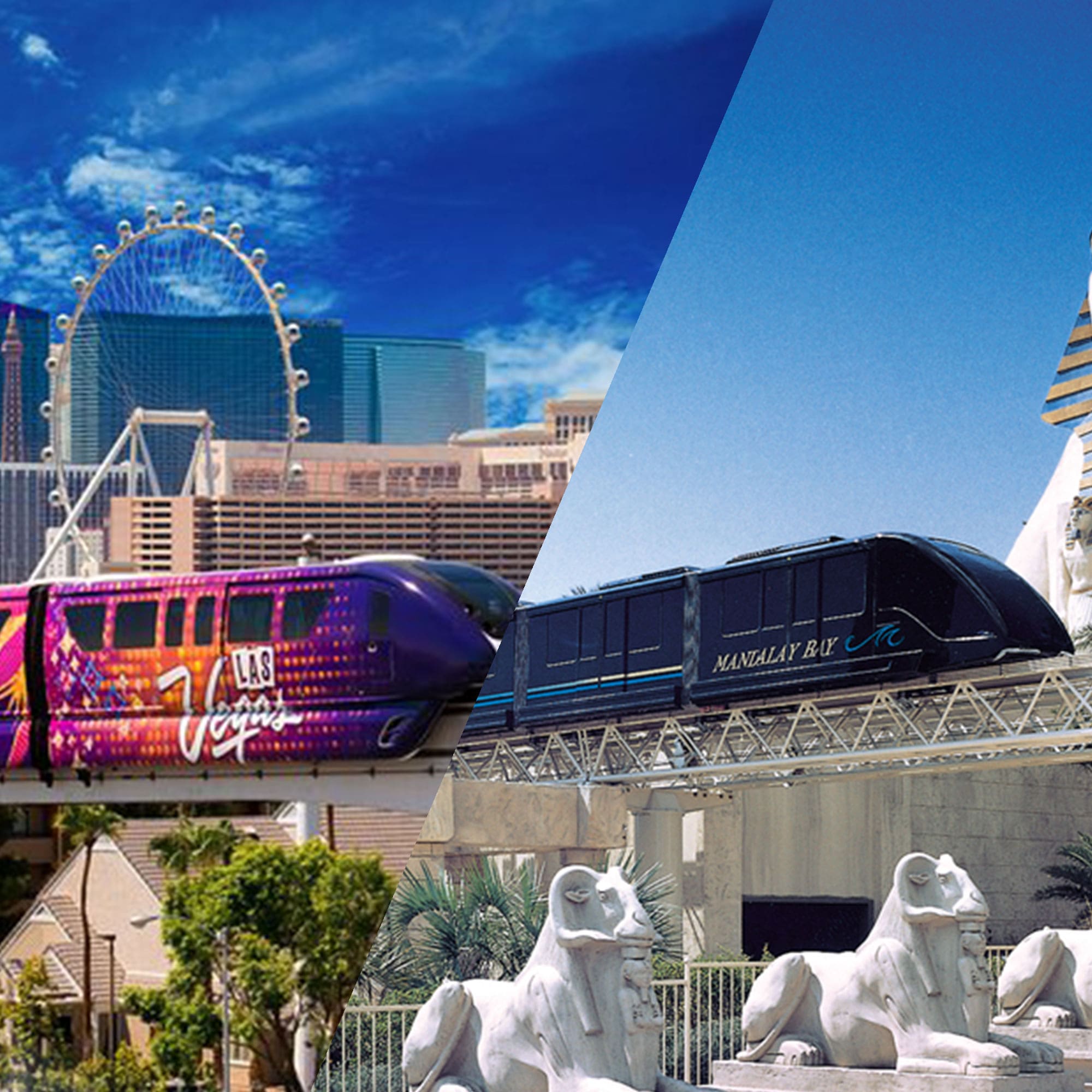 Everything You Need to Know About Using the Trams and Monorail on the Las Vegas Strip